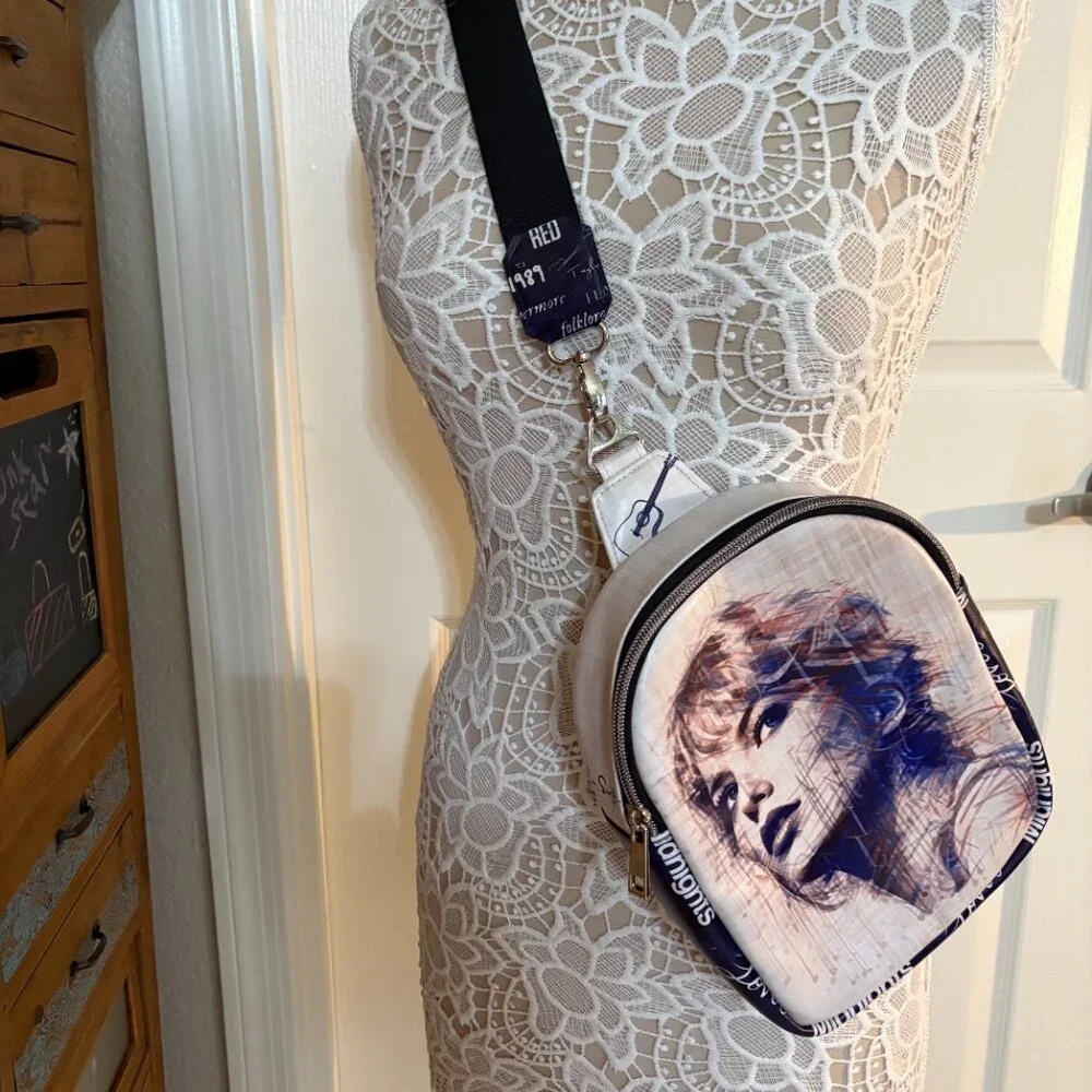 Taylor Swift Tour Backpack/ Sling Bag - RED / 1989 / Midnights - NWOT - Rare